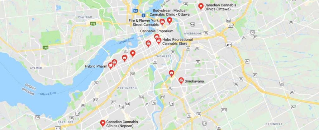 Where to buy CBD oil in Ottawa, Ontario, Canada.