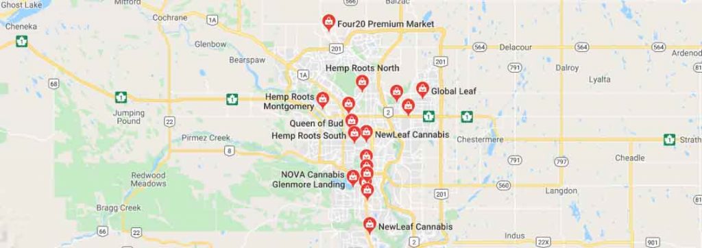 Where to find CBD oil in Calgary, Alberta.