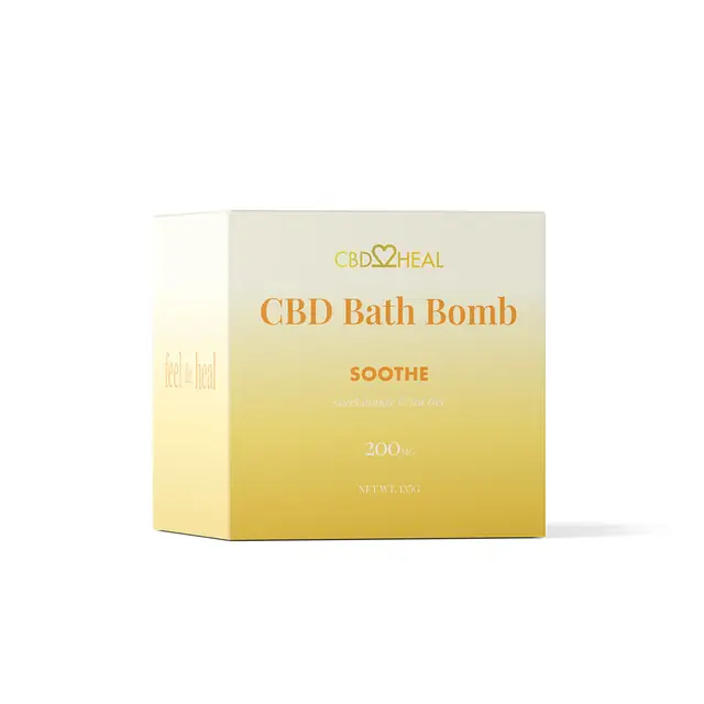 CBD2HEAL CBD Bath Bomb Soothe 200mg