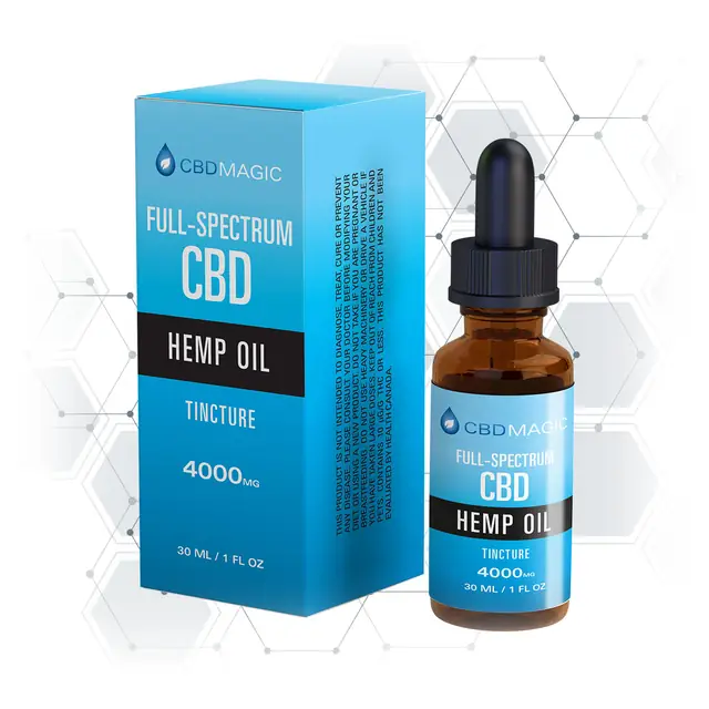 CBDMagic Full Spectrum CBD Oil 4000mg