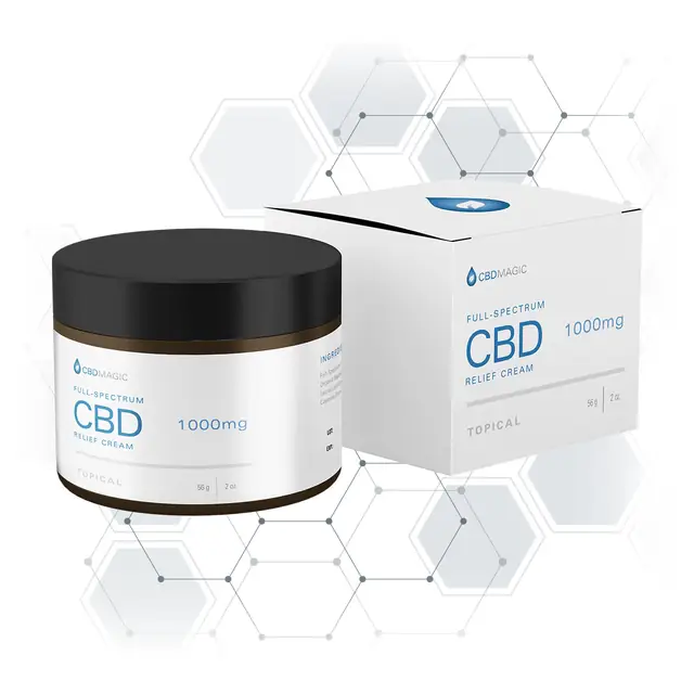 CBDMagic Full Spectrum CBD Cream 1000mg