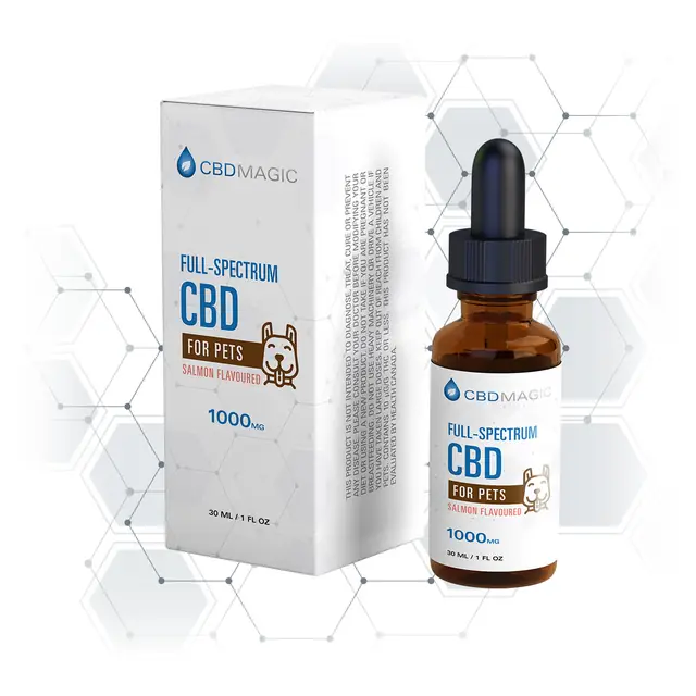 CBDMagic Cat Full Spectrum CBD Oil 1000mg Salmon