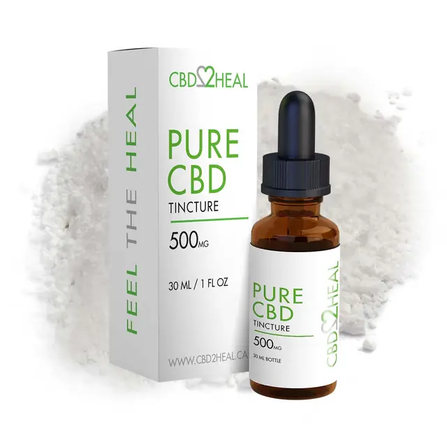 CBD2HEAL Pure CBD Oil Tincture 500mg