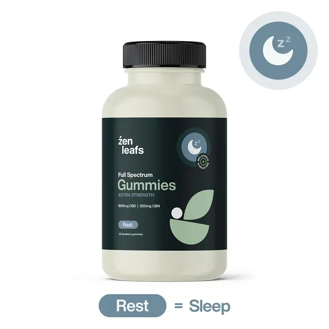 Zen Leafs CBD CBN Gummies for Sleep 1800mg